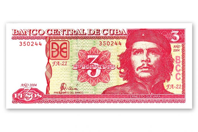 A moeda oficial em Cuba